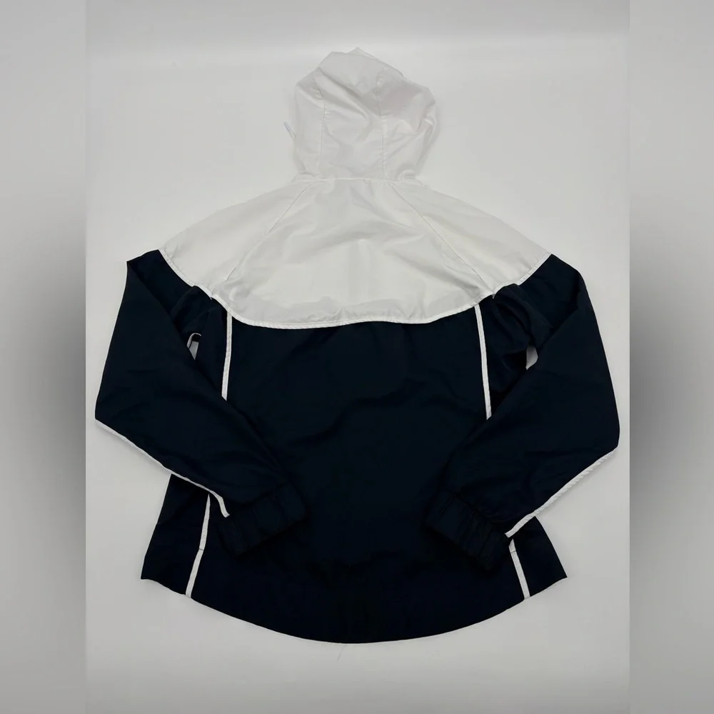 Nike Sportswear Windrunner Windbreaker Women's Jacket White-Black - Picture 7 of 7